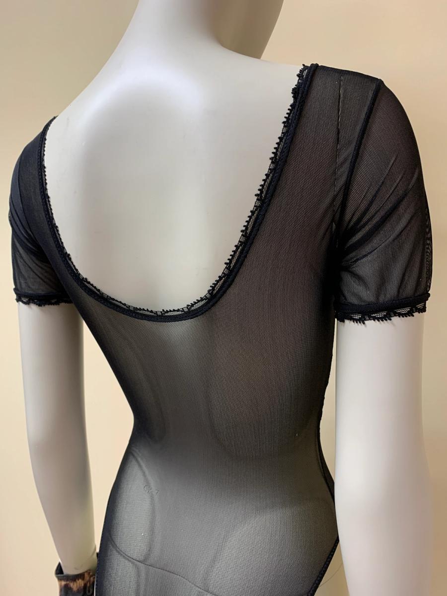 1992 Vivienne Westwood Black Boulle Leotard product image