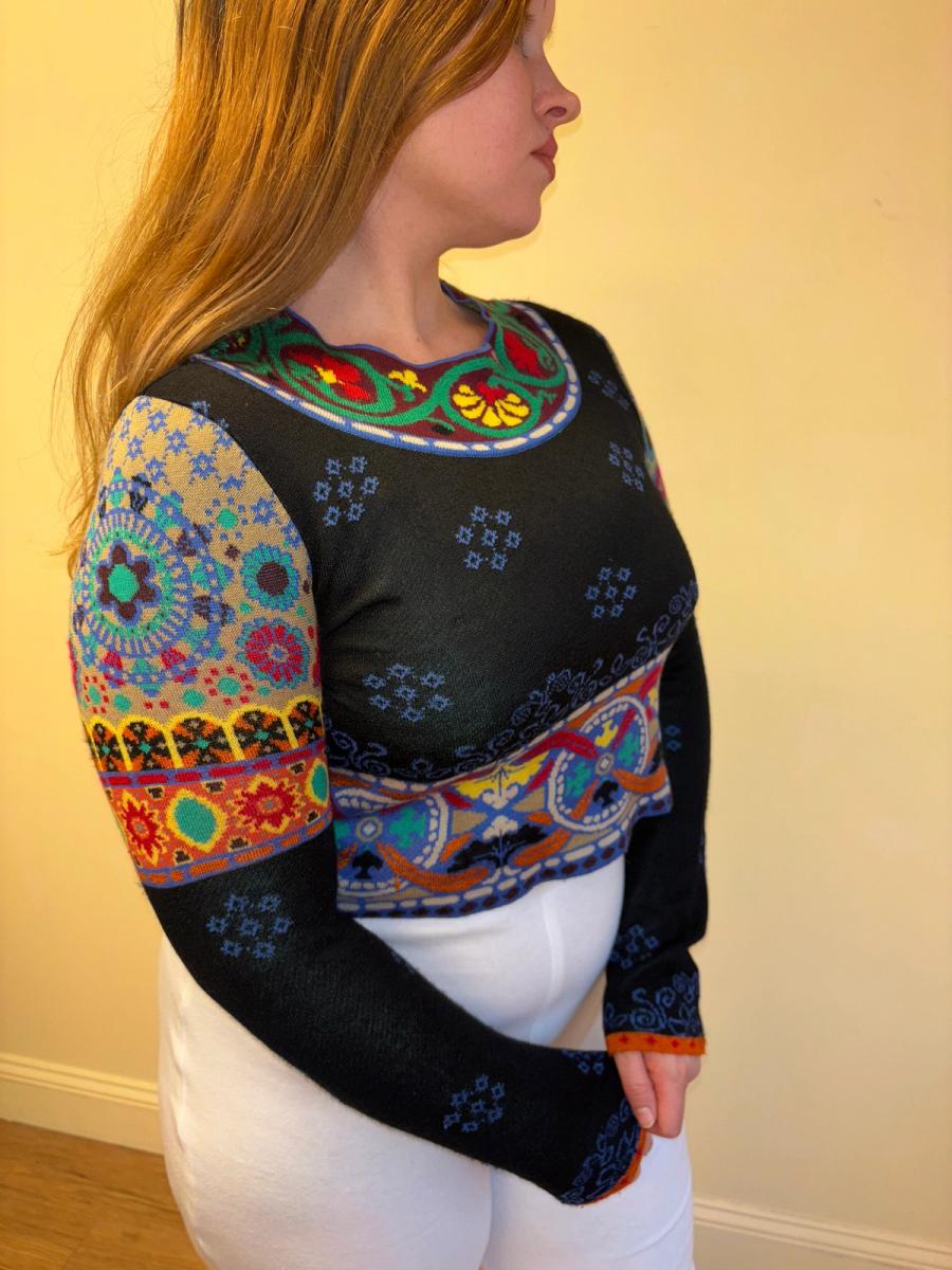 80s Kenzo Folkloric Sweater  product image