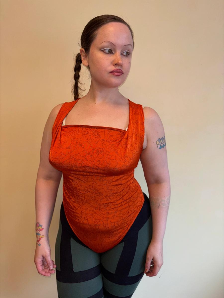 2004 Vivienne Westwood Orgy Print Leotard product image