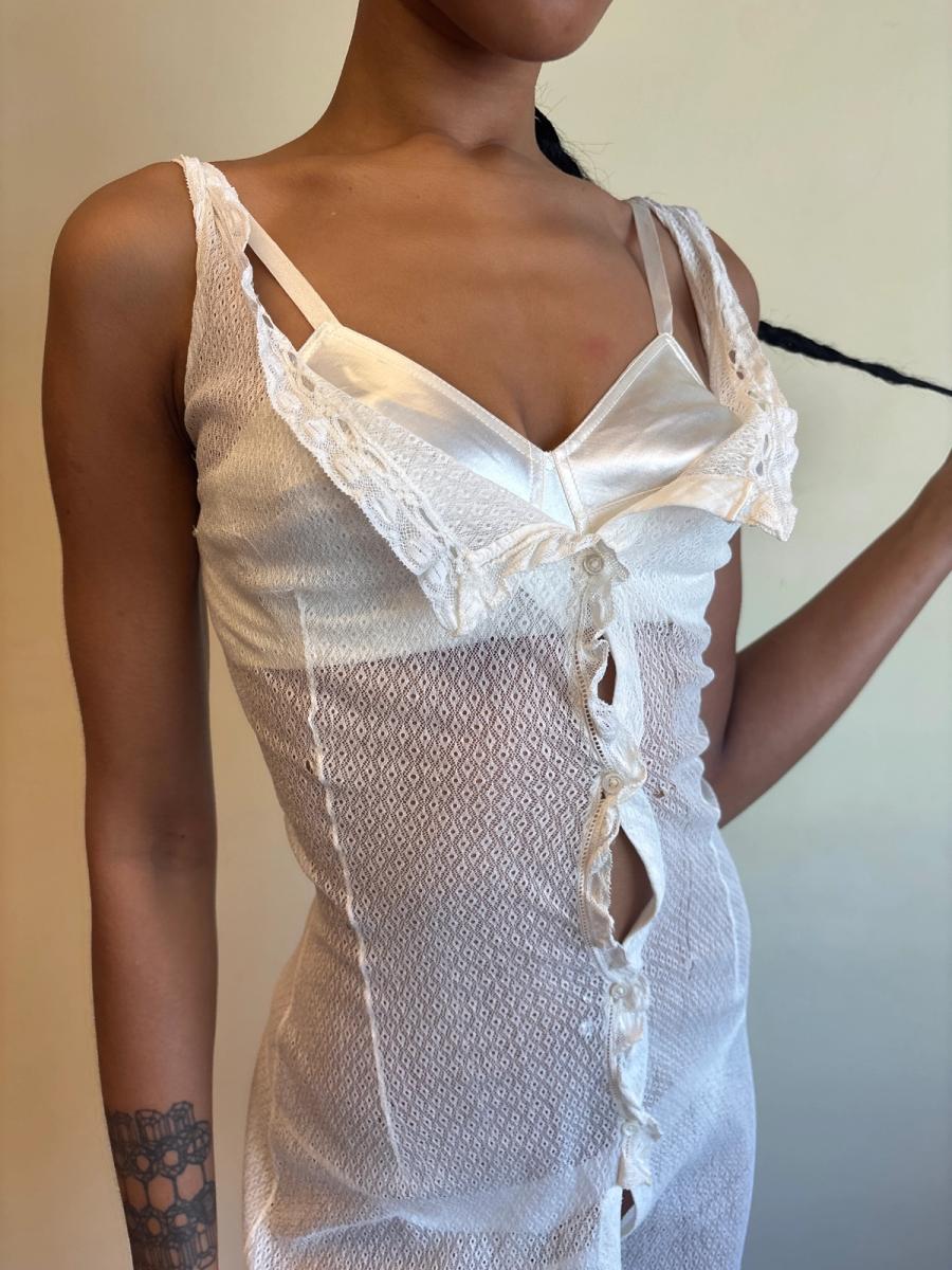 Edwardian Lace Mesh Combination Suit product image