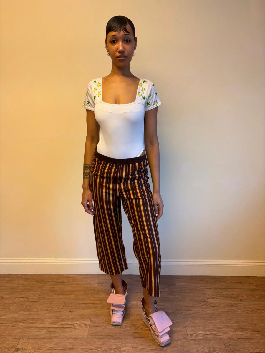 1980s Junior Gaultier Striped Pants product image