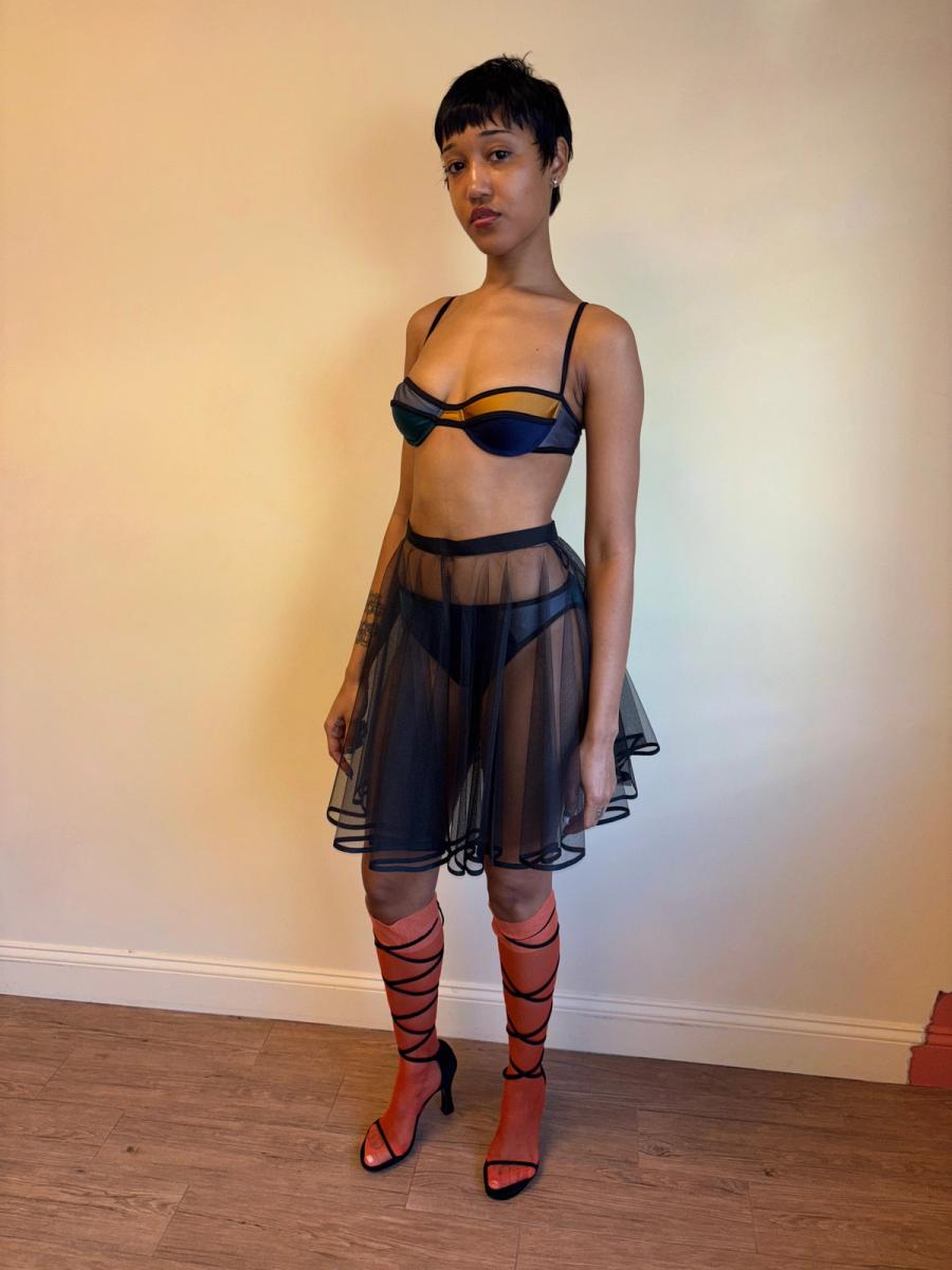 Vintage Chantal Thomass Black Crinoline product image