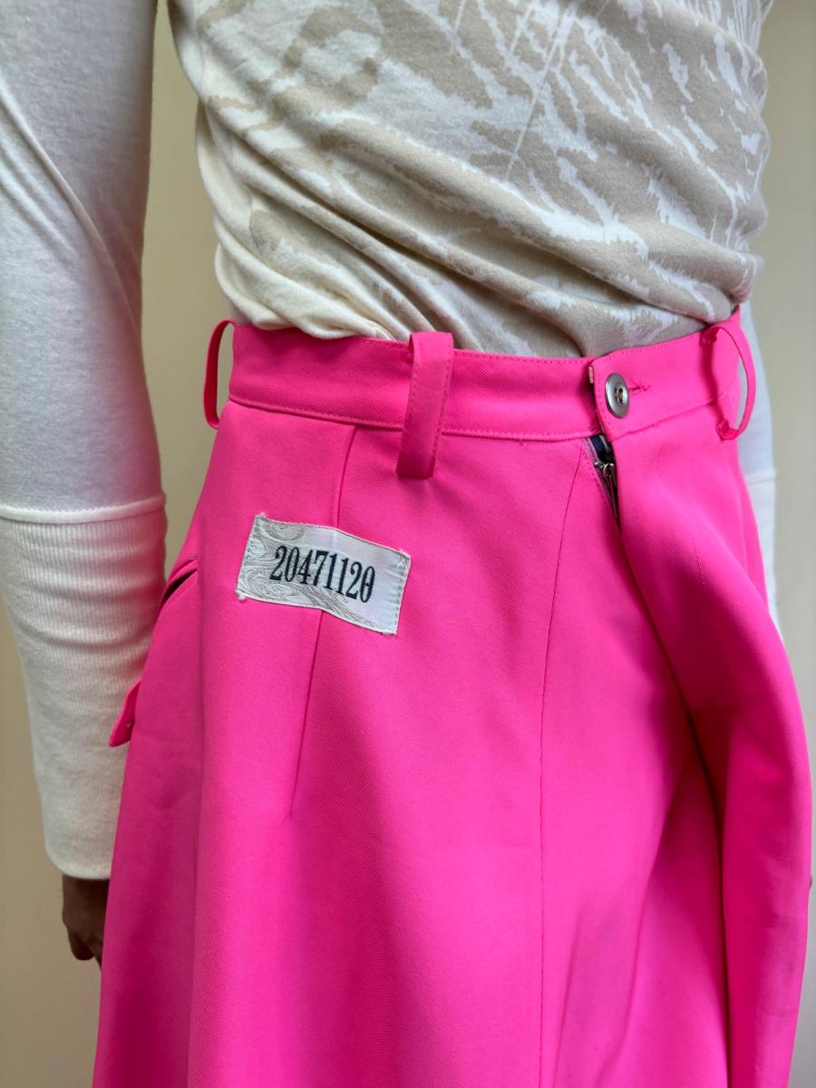 20471120 Hot Pink Convertible Skirt with Pant Leg  product image