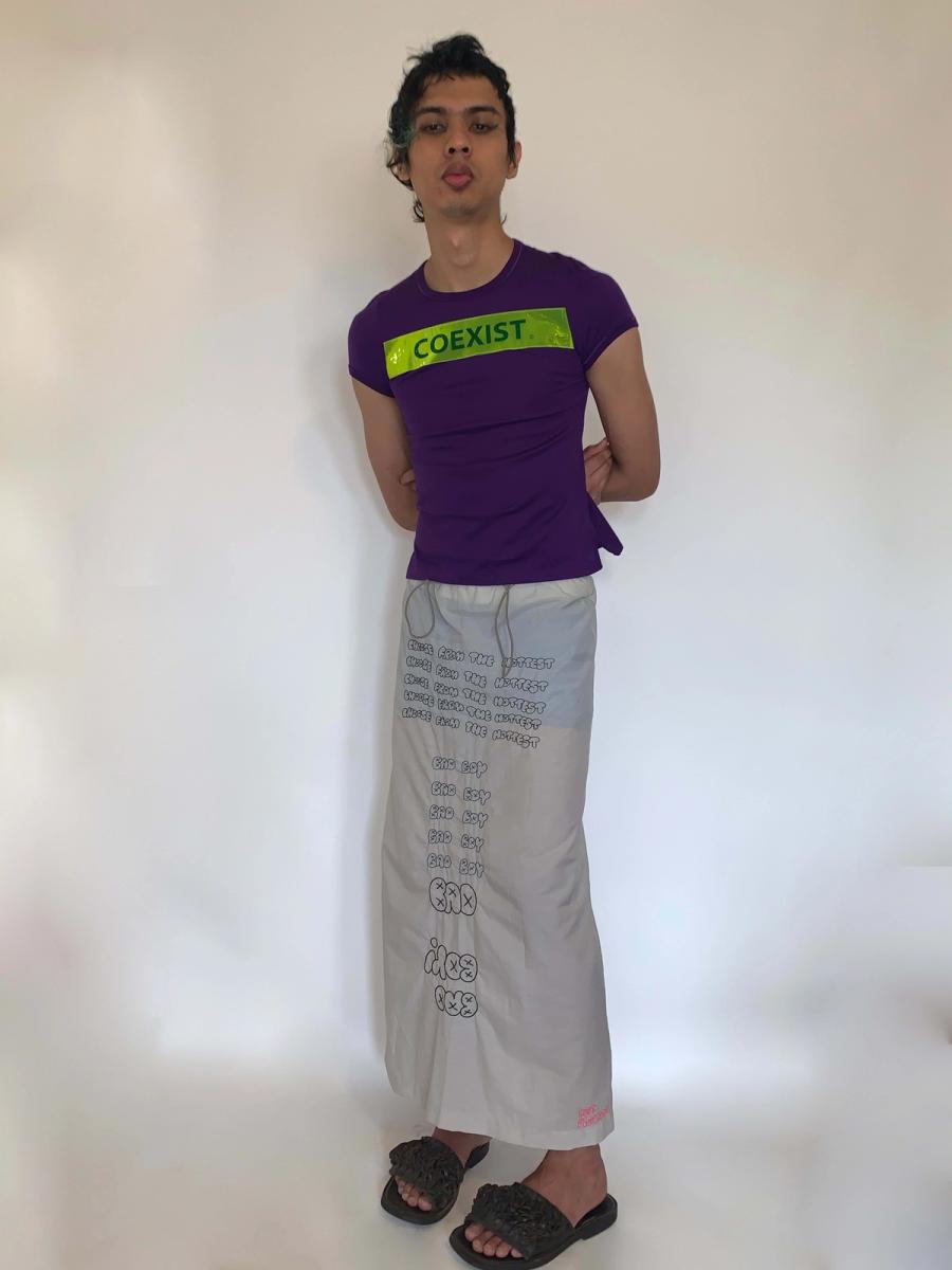 Bernhard Willhelm "Choose From the Hottest Bad Boy" Skirt product image