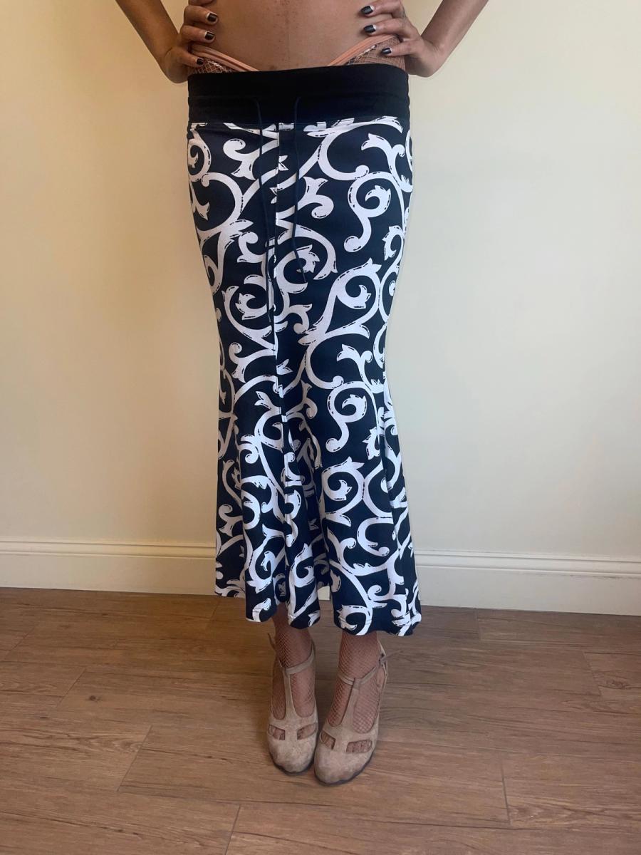80s Chantal Thomass Decorative Sweat Skirt product image