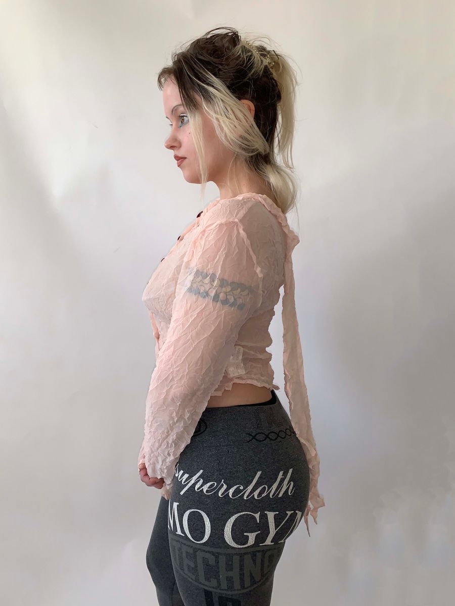 Jane Marple Crinkled Asymmetrical top product image