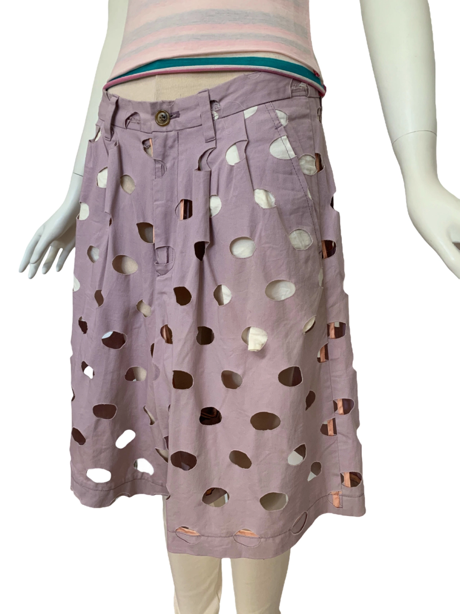 Nozomi Ishiguro Cutout Hole Shorts product image