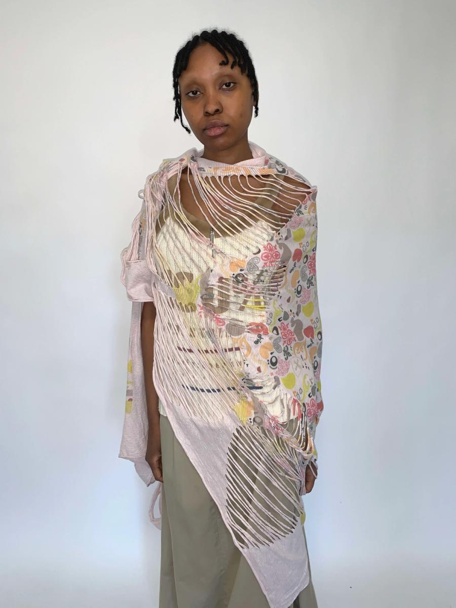 Nozomi Ishiguro Slashed Wrap product image