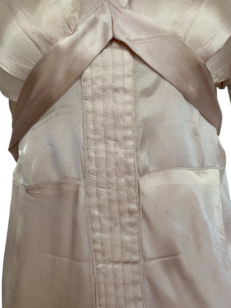 1930s Quilted Sleeve Dress product image