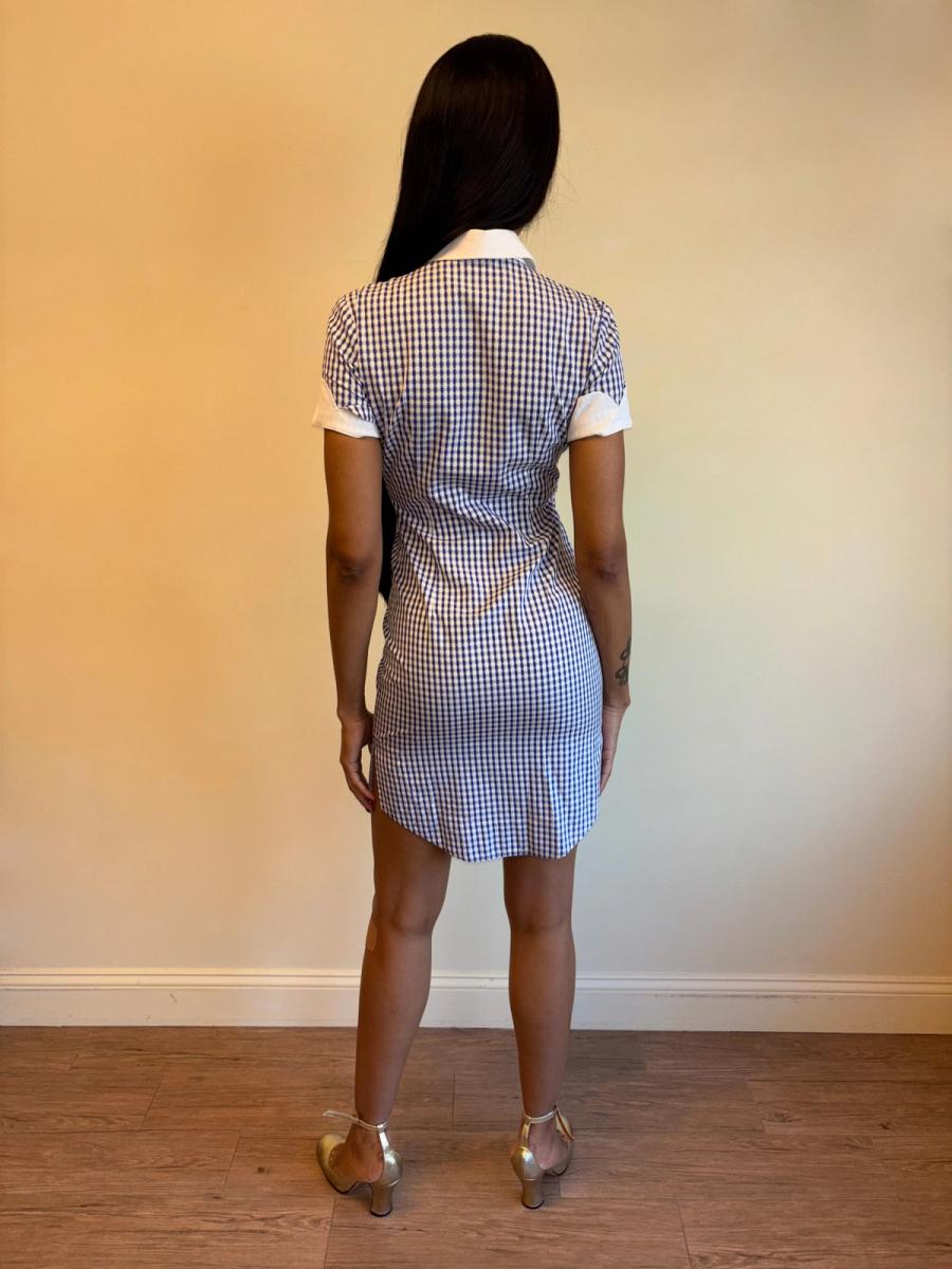 90s Vivienne Westwood Checked Dress with Hi-Collar  product image