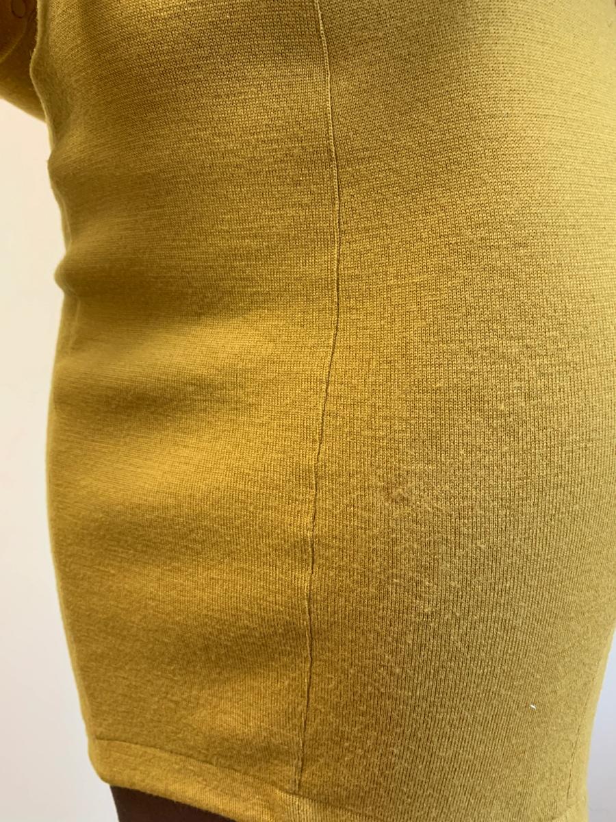 80s Thierry Mugler Knit Belted Dress product image