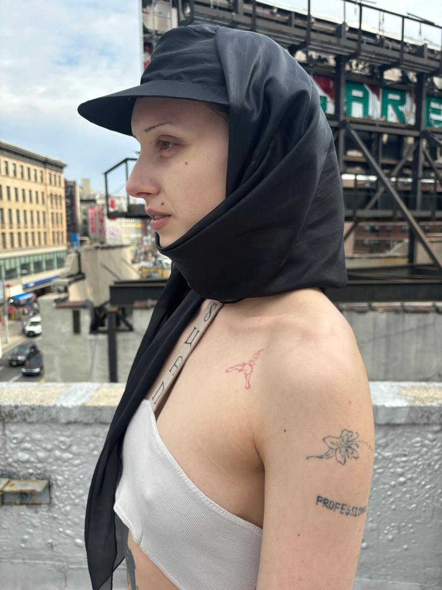 Ponytail Wrap Cap product image