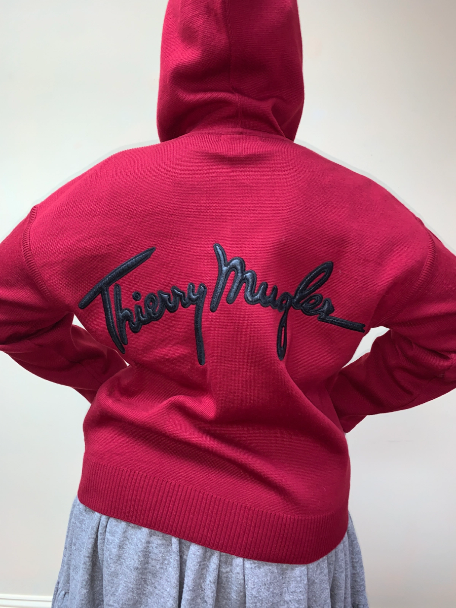 Vintage Thierry Mugler Knit Logo Sweater Hoodie product image