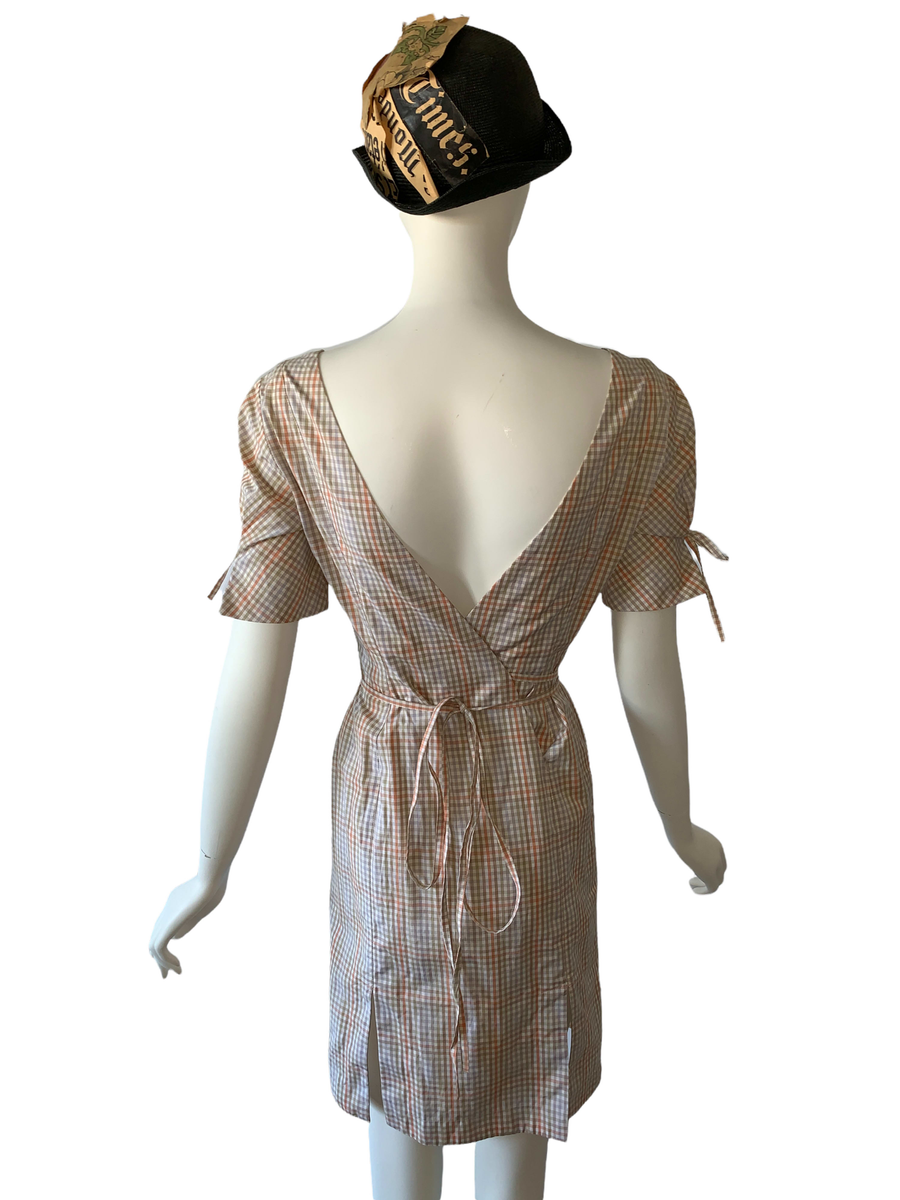 Vivienne Westwood Gingham Tie Dress product image