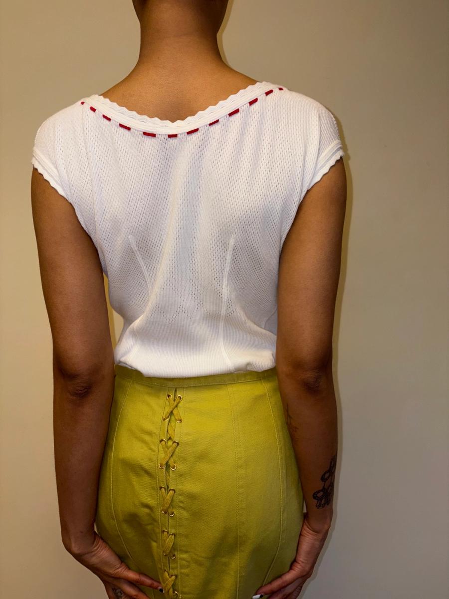 Vintage Chantal Thomass Pointelle Onesie product image