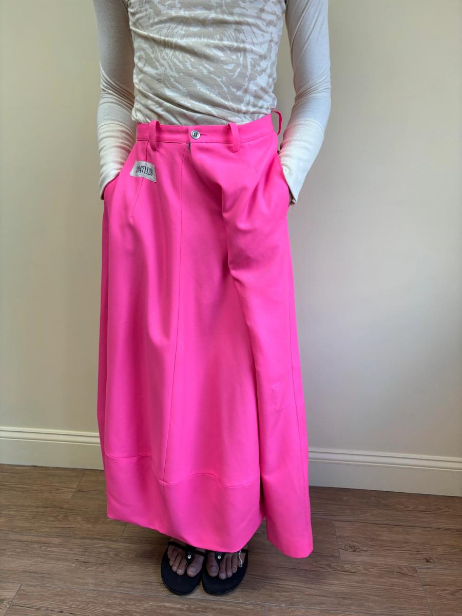 20471120 Hot Pink Convertible Skirt with Pant Leg  product image