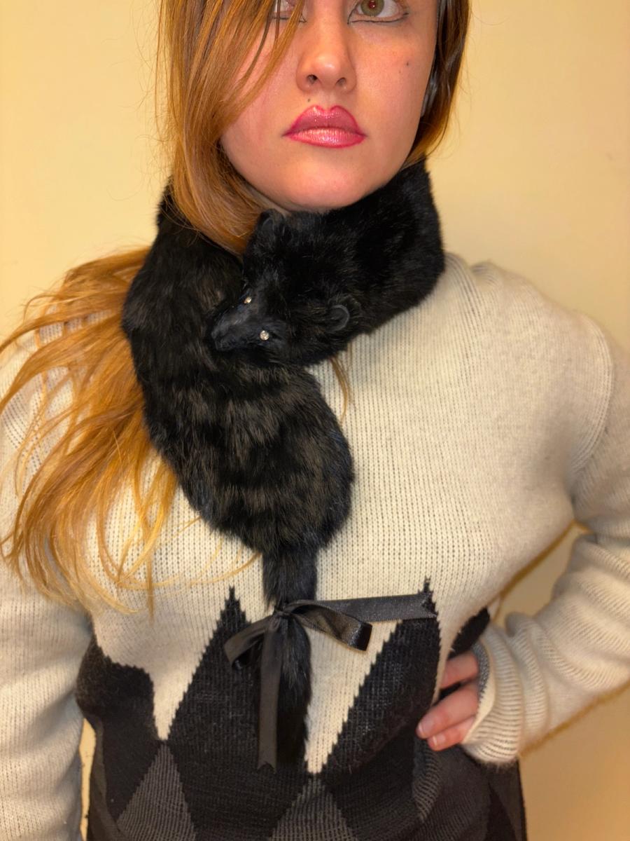 MILK Rabbit Fur "Fox" Stole product image