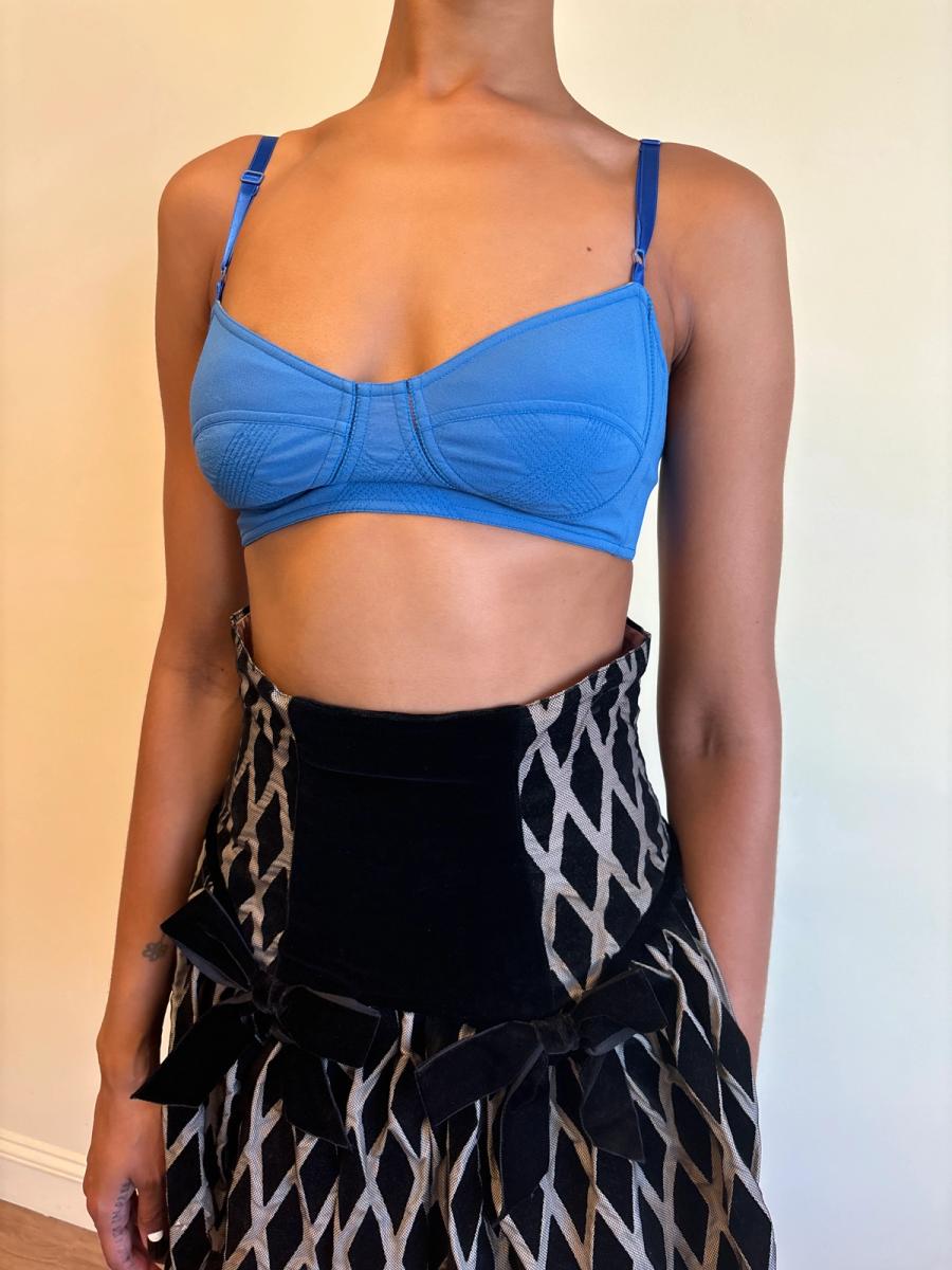 90s Dolce & Gabbana Silk Bra product image