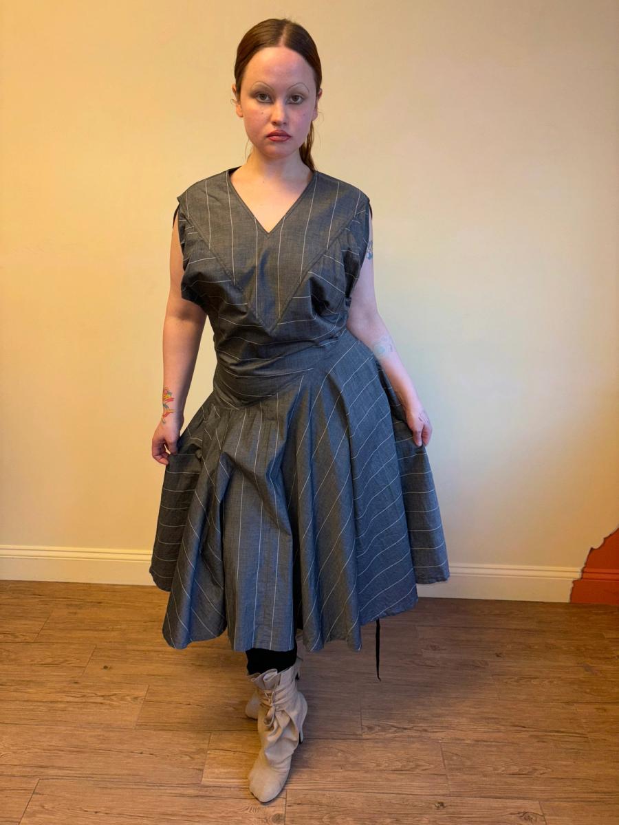 80s Takezo Asymmetrical Summer Dress  product image