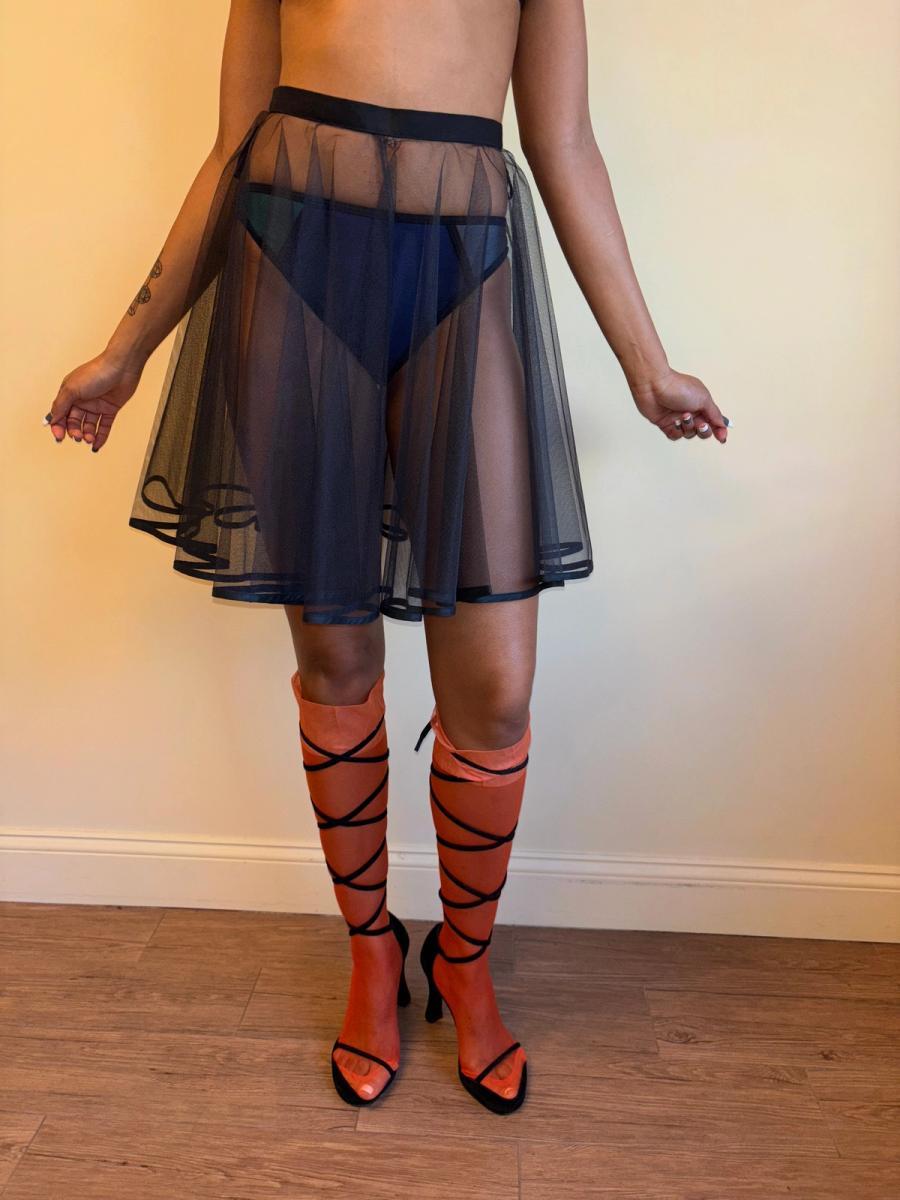 Vintage Chantal Thomass Black Crinoline product image