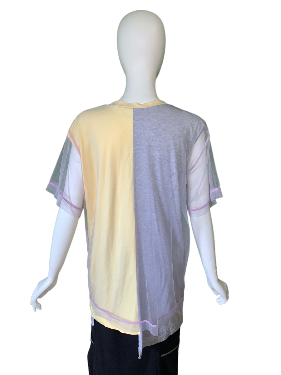 Yeah Right!! Mesh "Wild" Patchwork T-shirt product image