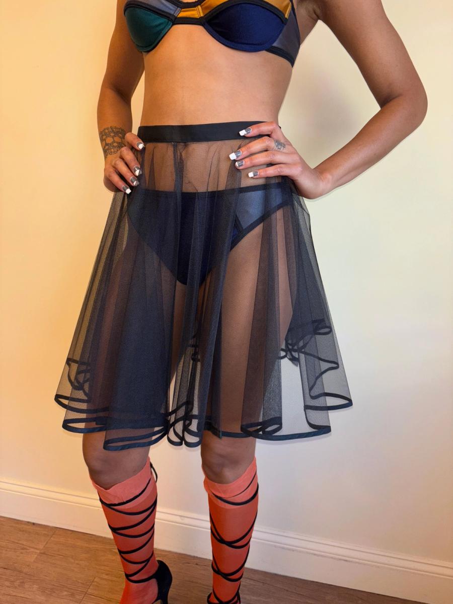 Vintage Chantal Thomass Black Crinoline product image