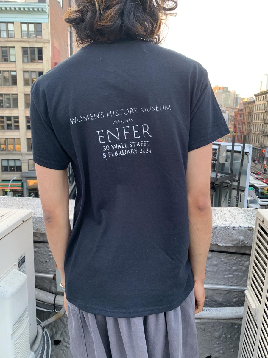 "Enfer" Chrysler Building & Rot T-shirt - Medium product image