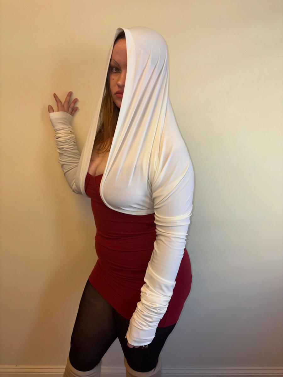 Norma Kamali Shrug with Extra Long Sleevs product image