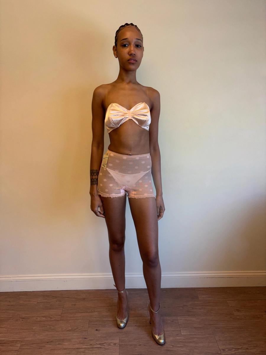 1940s Stretch Mesh Lace Short product image