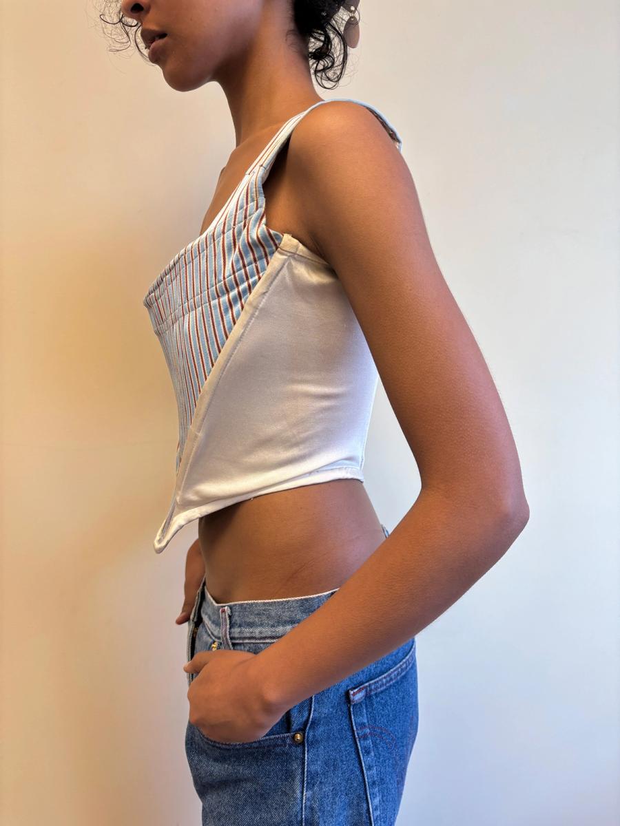 80s Vivienne Westwood Striped Corset product image