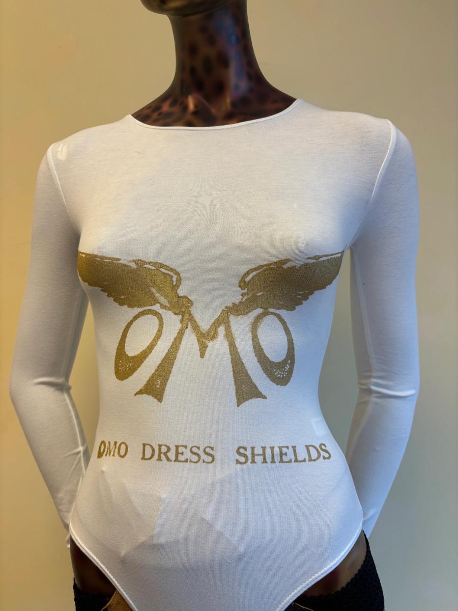 Long Sleeve White OMO Leotard product image