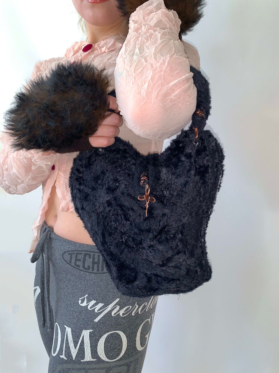 Jane Marple Irregular Plush Bodice Bag product image