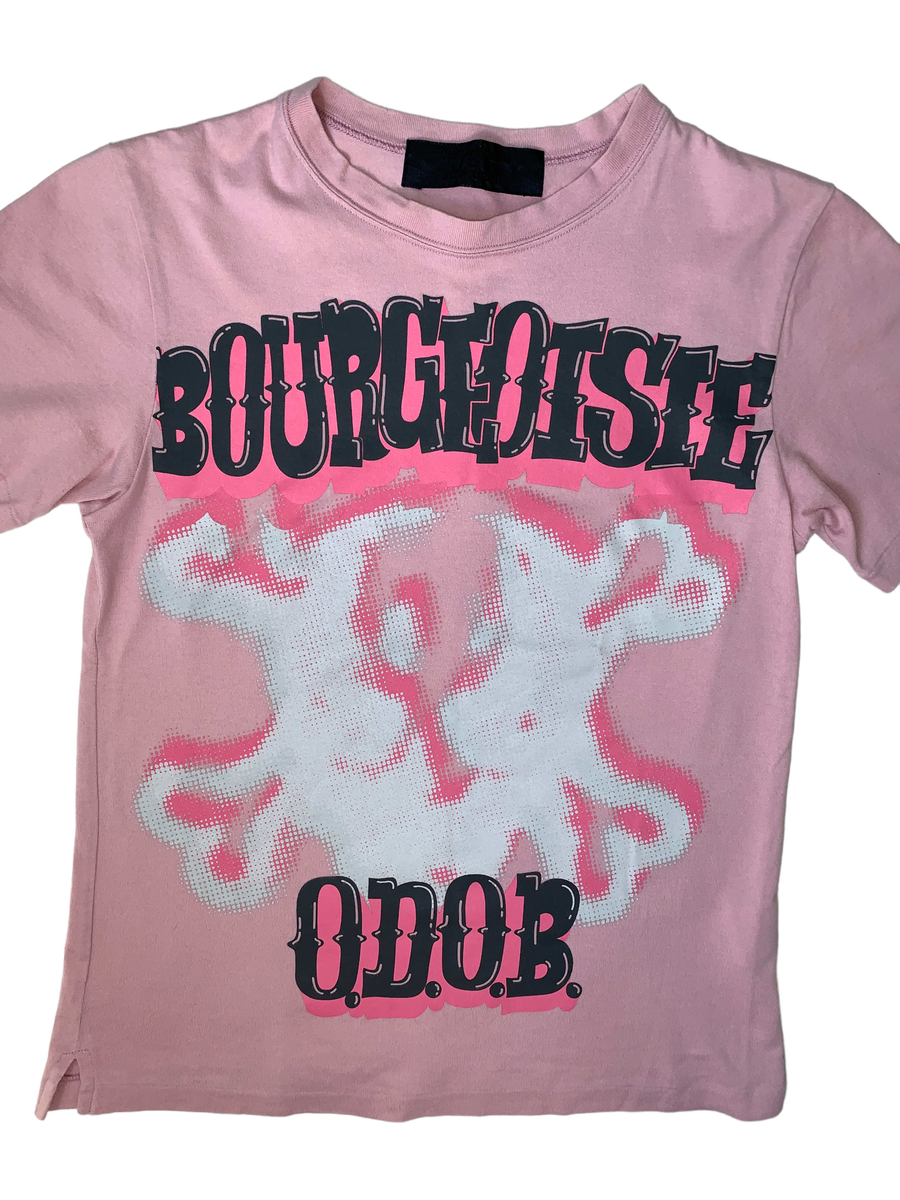 Obscure Desire of Bourgeoisie Fuzzy Skull T-shirt product image