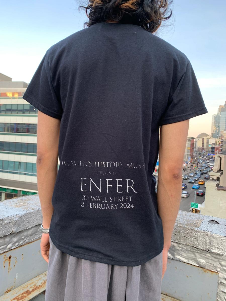 "Enfer" Rare Dead Old Clothes T-shirt - XL product image
