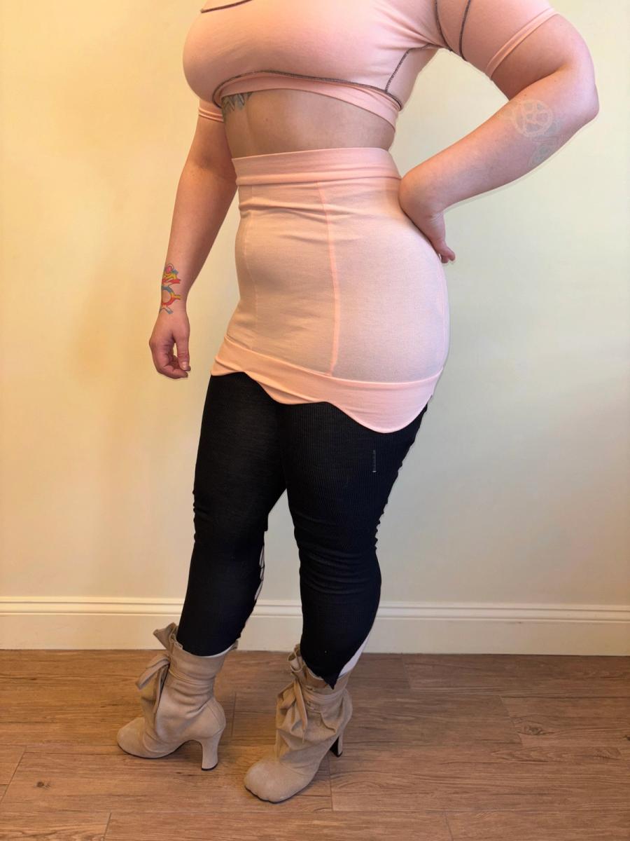 Pam Hogg Baby Pink Scalloped Set product image