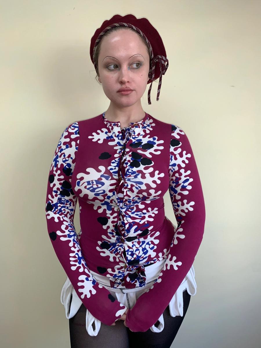 Vivienne Westwood A/W '98 Patterned Illusion Top product image