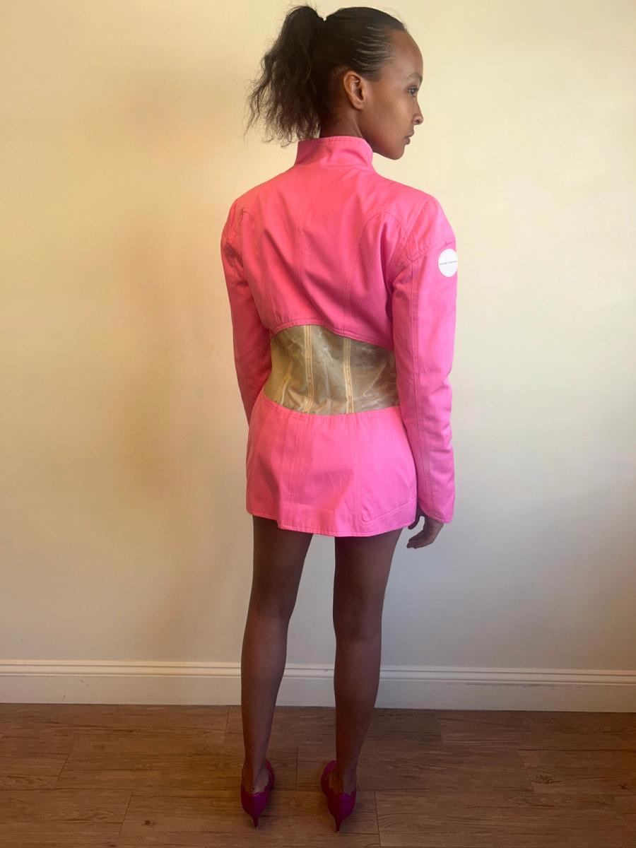 Thierry Mugler Trademark MTM Hot Pink PVC Jacket product image
