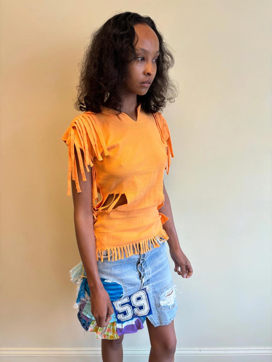 Vintage Issey Miyake APOC Fringe Top product image