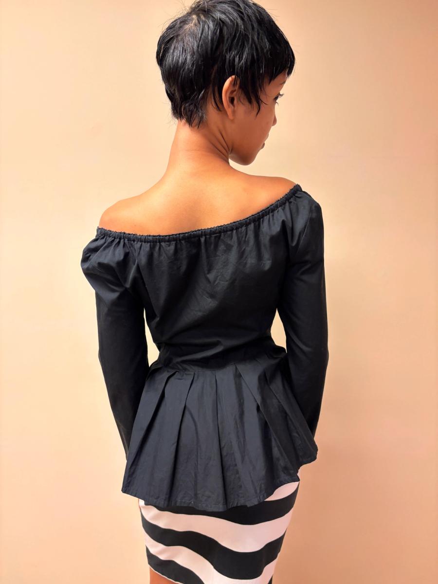 Chantal Thomass Off-the-Shoulder Drawstring Top product image