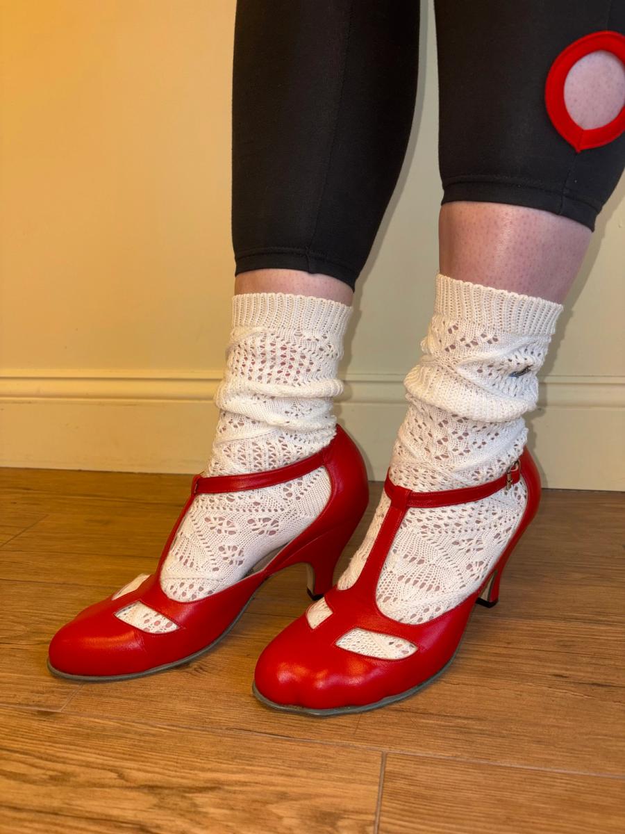 Vivienne Westwood Red Animal T-Strap Pumps  product image