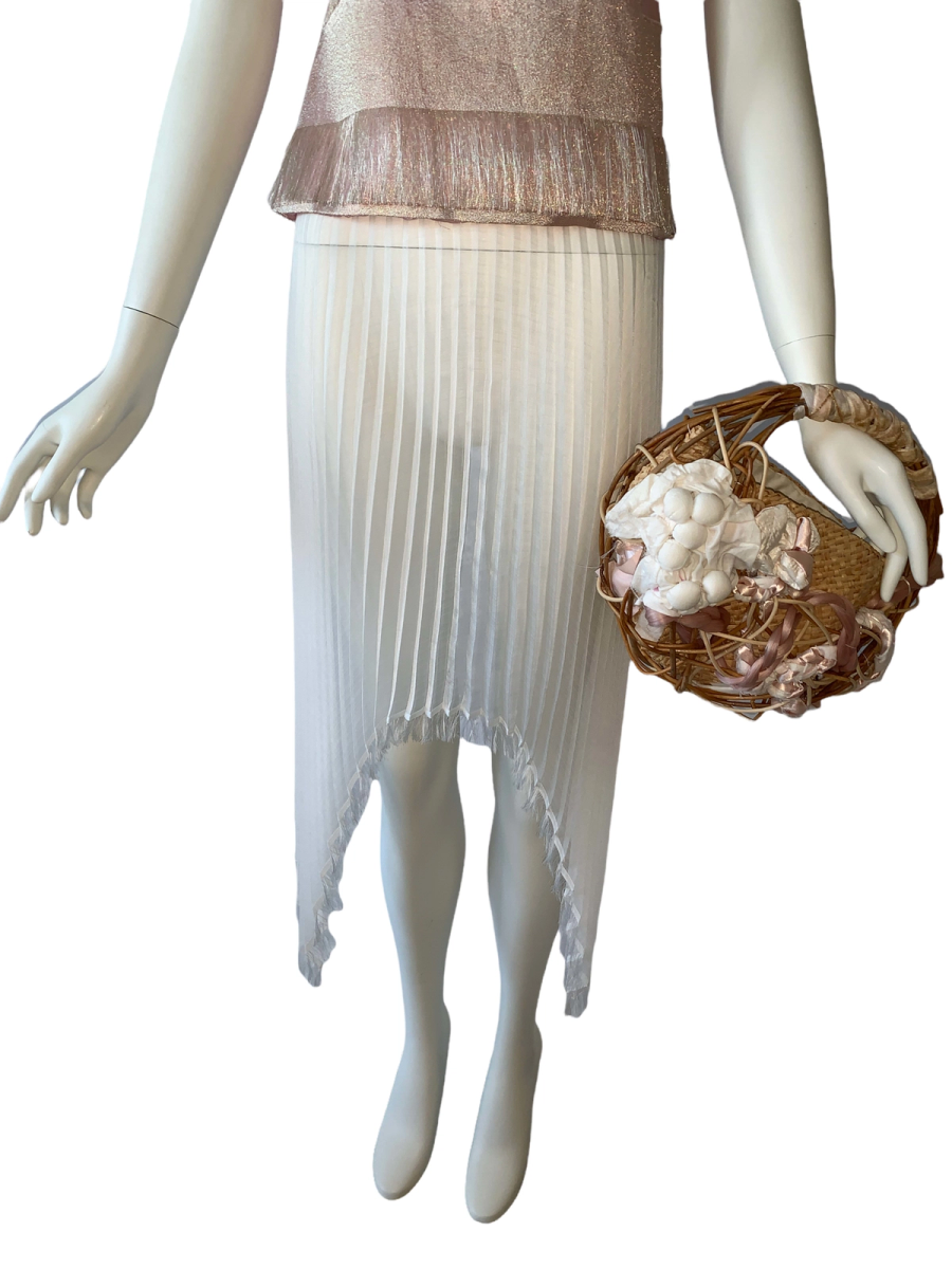 Issey Miyake Pleated Apron Skirt  product image