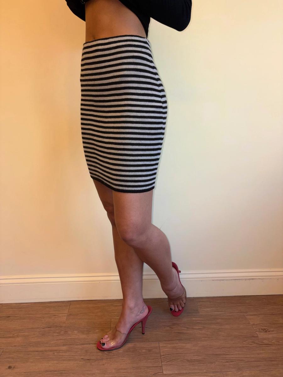 Dorothée Bis Striped Knit Skirt  product image