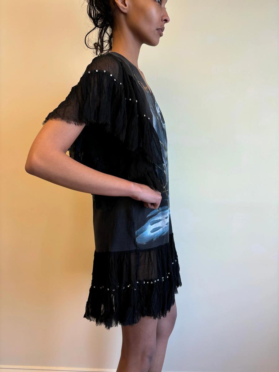 DryCleanOnly Wolf Rhinestone Dress product image