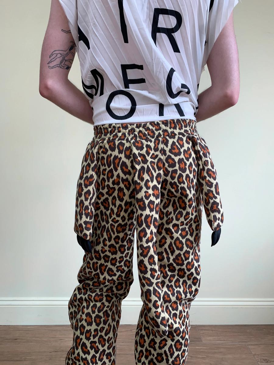 Jeremy Scott x Adidas Leopard Sweats With Figural Paws product image
