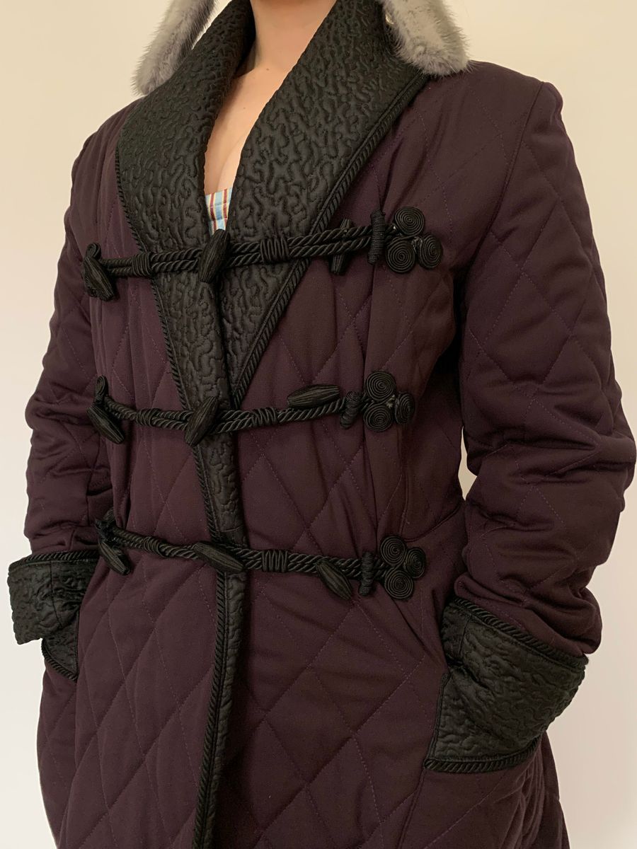 Jean Paul Gaultier 1994 Quilted Princess Coat product image