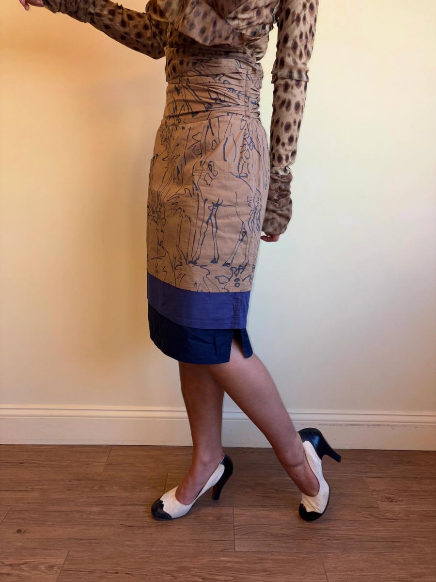 Anne-Marie Beretta Giraffe Skirt  product image