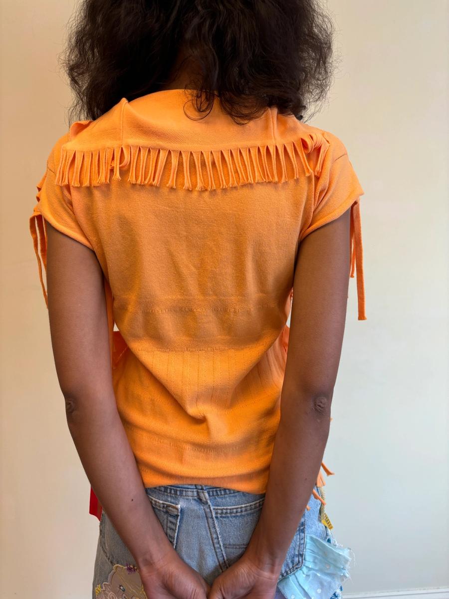 Vintage Issey Miyake APOC Fringe Top product image
