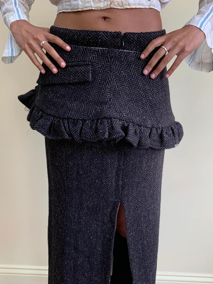 90s 20471120 Detachable Apron Skirt product image
