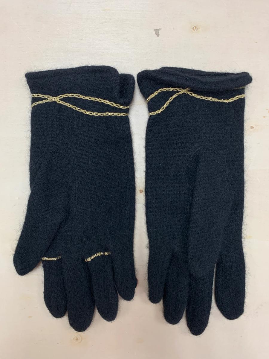 Tsumori Chisato Black Gloves With Ring illusion  product image