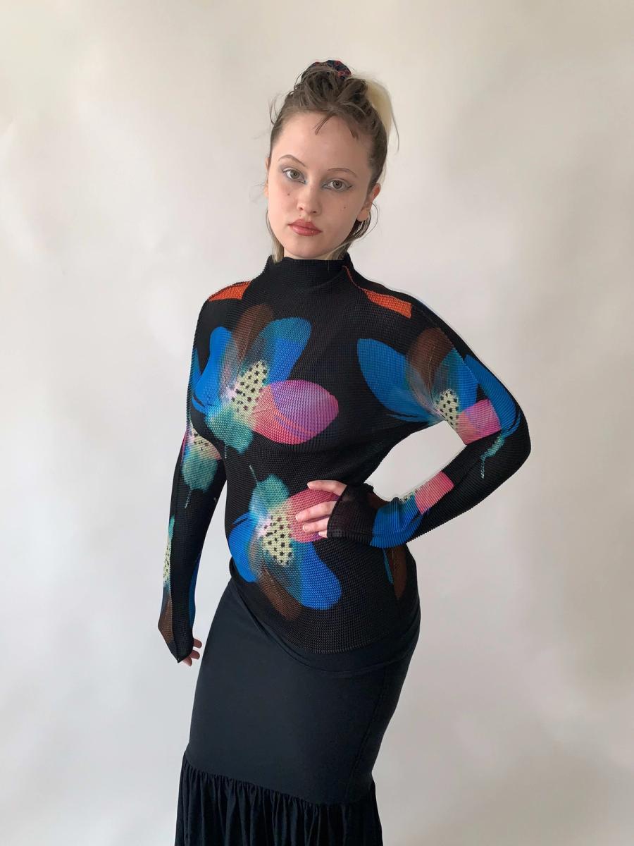 Issey Miyake Pleated Feather Shirt product image